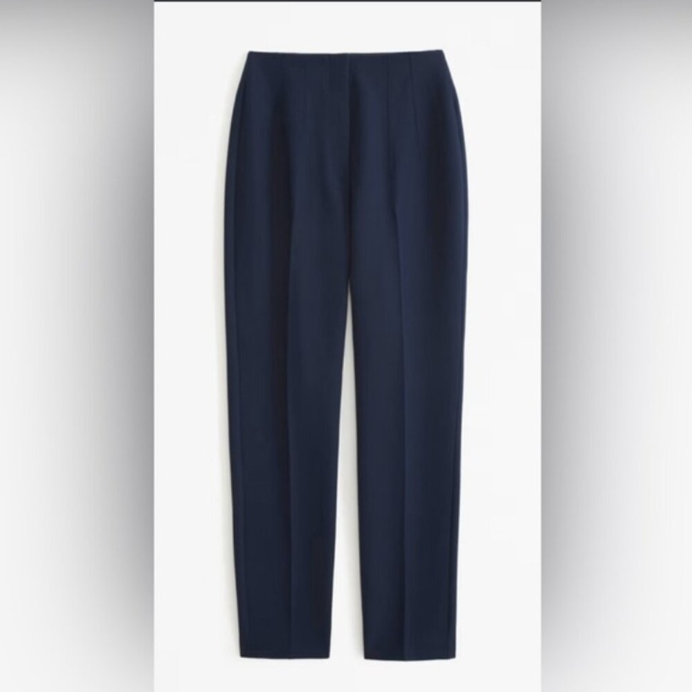 Abercrombie & Fitch Slim Straight Tailored Pant - Navy